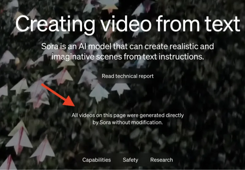 Luma AI Alternatives - Sora