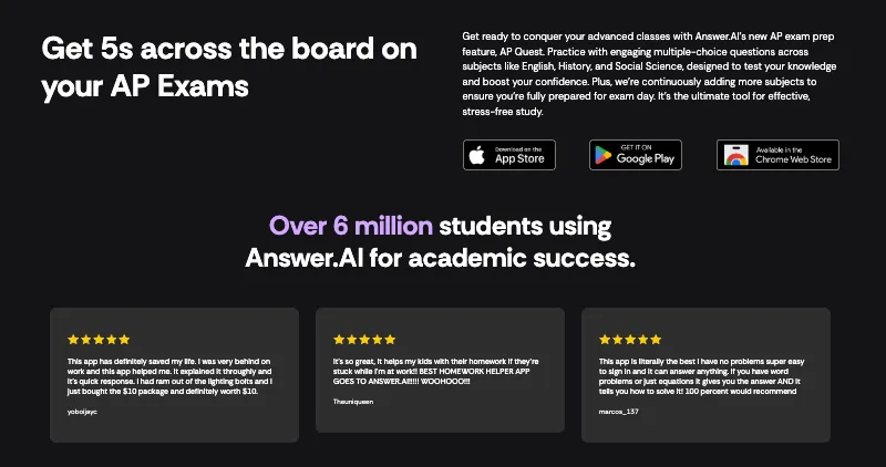 Answer AI Review- Reduces Stress